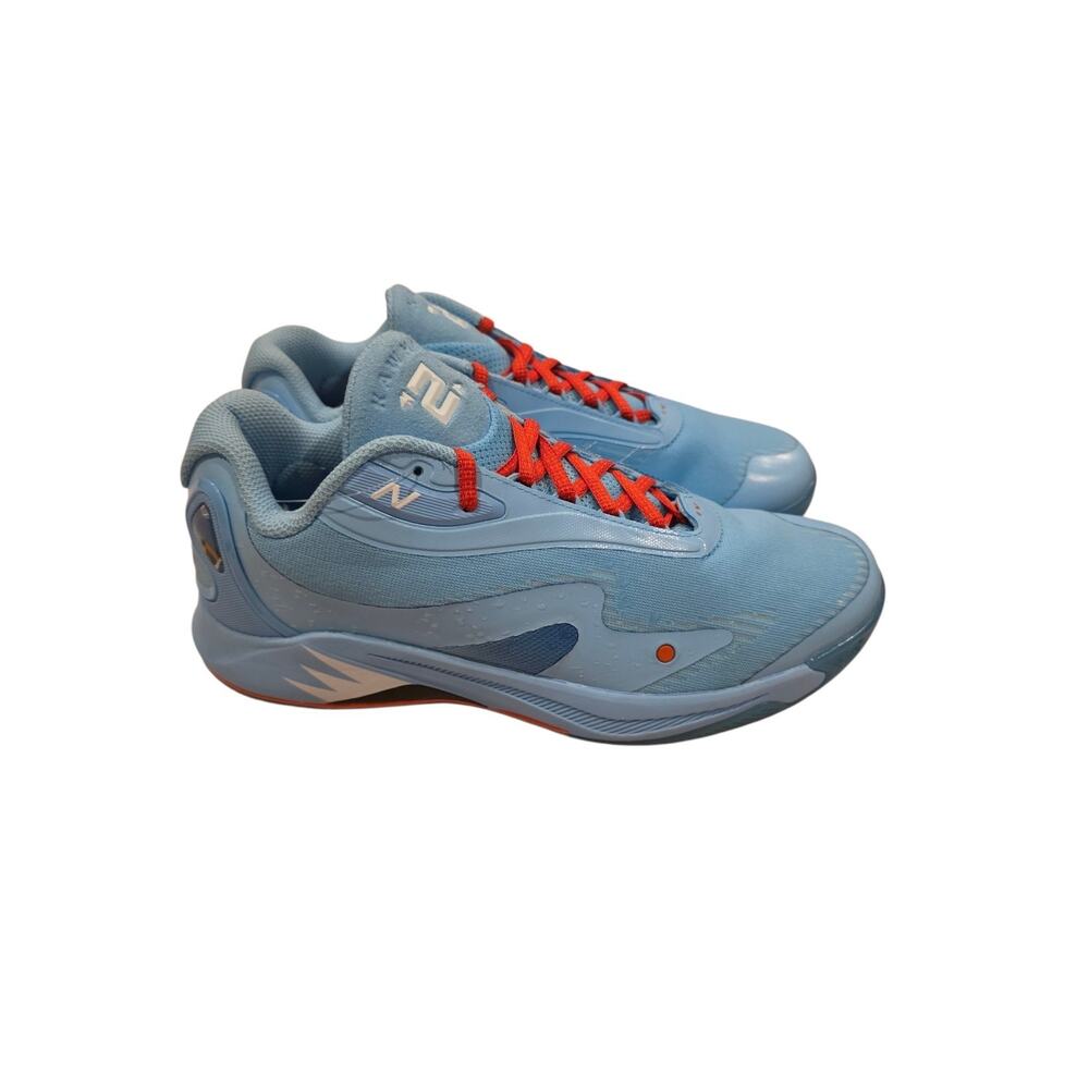 New Balance Two WXY Basketball Shoes Mens Size 9 Blue Orange Performance NWOB